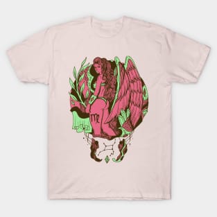 Pink Mint Virgo Beauty T-Shirt